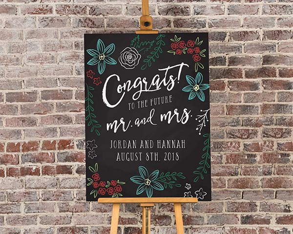 Personalized Poster (18x24) - Chalk Main Image, Kate Aspen | Banner
