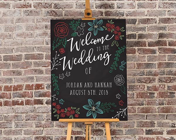 Personalized Poster (18x24) - Chalk Alternate Image 2, Kate Aspen | Banner