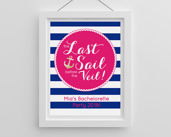 Personalized Poster (18x24) - Bachelorette Alternate Image 3, Kate Aspen | Banner
