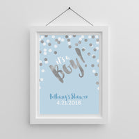 Thumbnail for Personalized Poster (18x24) - It's a Boy! Main Image, Kate Aspen | Banner