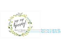 Thumbnail for Personalized Sign (18x12) - Botanical Garden Alternate Image 2, Kate Aspen | Banner