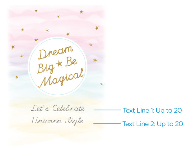Personalized Poster (18x24) - Enchanted Party Alternate Image 2, Kate Aspen | Banner