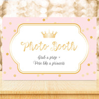 Thumbnail for Personalized Sign (18x12) - Princess Party Alternate Image 2, Kate Aspen | Banner