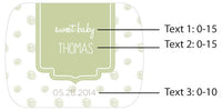 Thumbnail for Personalized Silver Bottle Opener - Rustic Baby Shower