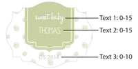 Thumbnail for Vintage 3.8 oz. Milk Bottle Favor Jar - Rustic Baby Shower (Set of 12) (Personalization Available)