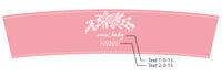 Thumbnail for Personalized Frosted Glass Votive - Kate's Rustic Baby Shower Collection