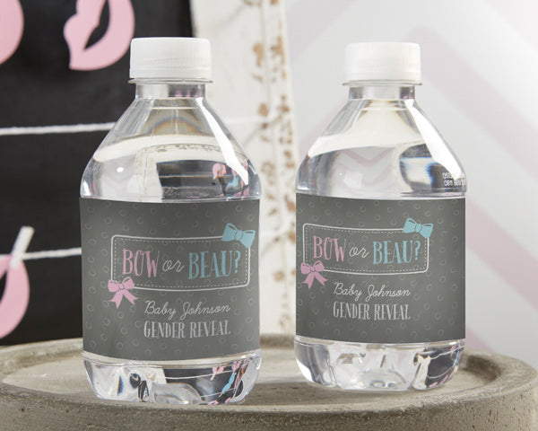 Personalized Water Bottle Labels-Kate's Gender Reveal Collection Alternate Image 2, Kate Aspen | Water Bottle Labels
