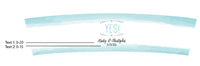 Thumbnail for Personalized Frosted Glass Votive - He Asked, She Said Yes