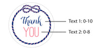 Thumbnail for Personalized Silver Round Candy Tin - Nautical Bridal Shower (Set of 12)