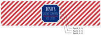 Personalized Water Bottle Labels - Kate's Nautical Birthday Collection Alternate Image 2, Kate Aspen | Water Bottle Labels