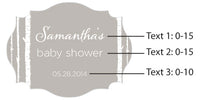 Thumbnail for Vintage 3.8 oz. Milk Bottle Favor Jar - Rustic Baby Shower (Set of 12) (Personalization Available)