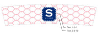 Thumbnail for Personalized Frosted Glass Votive - Kate's Nautical Bridal Shower Collection