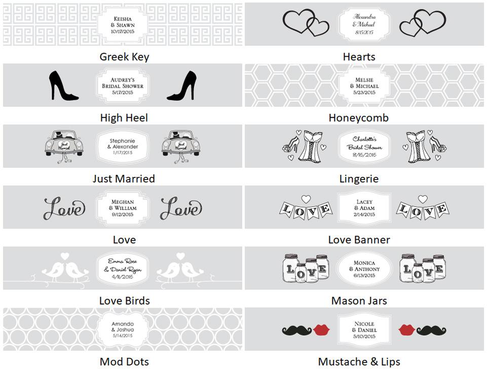 Personalized Water Bottle Labels - Baby Shower Alternate Image 4, Kate Aspen | Water Bottle Labels