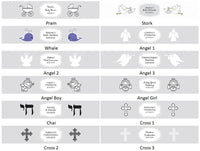 Thumbnail for Personalized Water Bottle Labels - Baby Shower Alternate Image 8, Kate Aspen | Water Bottle Labels