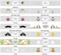 Thumbnail for Personalized Water Bottle Labels - Baby Shower Main Image0, Kate Aspen | Water Bottle Labels