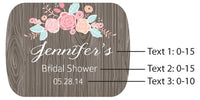 Thumbnail for Personalized Silver Bottle Opener - Rustic Bridal Shower