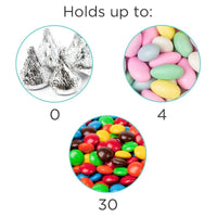 Thumbnail for Silver Round Candy Tin - DIY (Set of 12)