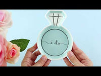 Blue Diamond Ring Trinket Dish