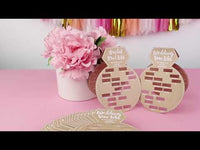 Bridal Shower Game Card - Ring Shape (Set of 50)