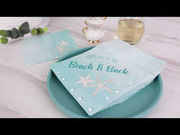 Beach Party 2 Ply Paper Napkins (Set of 30)