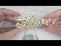 Love Antique Gold Bottle Opener