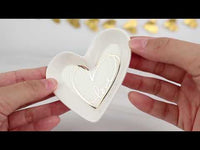 Heart Shaped Trinket Dish - Small