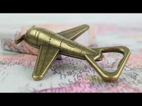 Let the Adventure Begin Airplane Bottle Opener