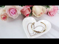 Heart Shaped Trinket Dish - Small
